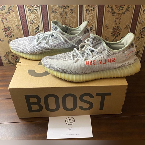 Adidas Yeezy Boost 350 V2 Blue Tint.Size 14